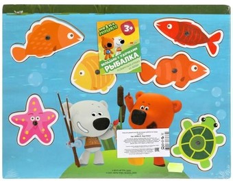 Мозаика/пазл Буратино Ми-ми-мишки рыбалка на пруду MMM-23