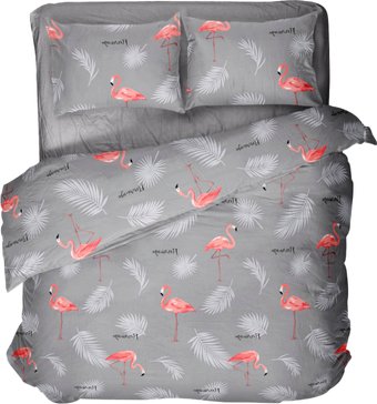 Постельное белье Блакiт Фламинго 2сп 70х70 545305/457972