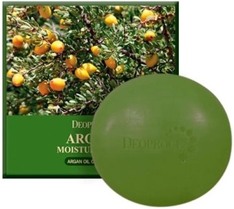 Deoproce Мыло твердое Soap Argan (100 г)