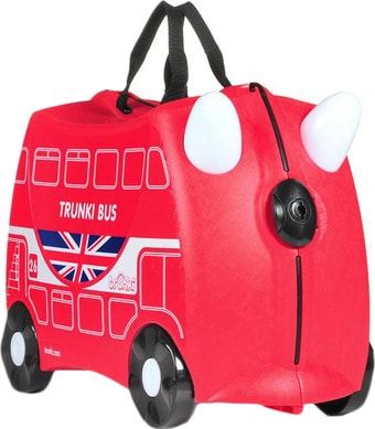 Чемодан Trunki Автобус Борис (красный)