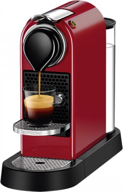 Капсульная кофеварка Nespresso Citiz (красная вишня)