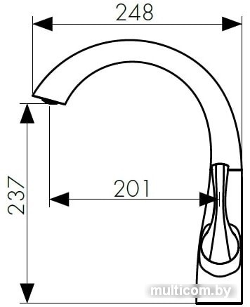 Смеситель Kaiser Comba 48033-1