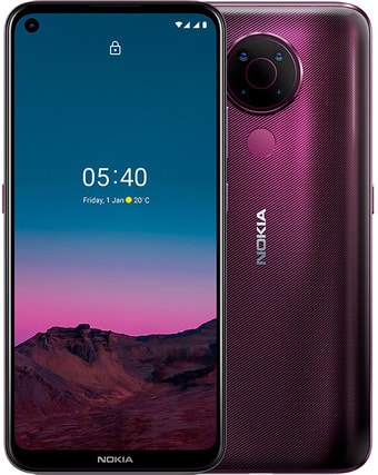 Смартфон Nokia Nokia 5.4 6GB/64GB (пурпурный)