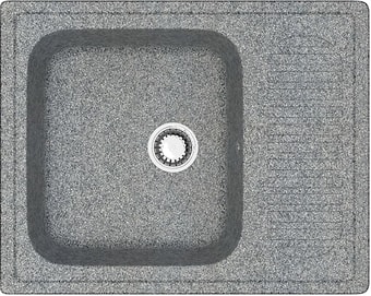 Кухонная мойка Berge BR-6402 (графит матовый)