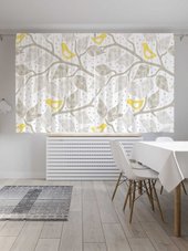 JoyArty Светлые птицы на ветках p_13571 (145x180)