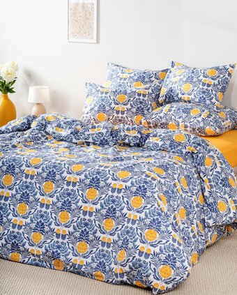 Постельное белье Ночь Нежна Линнет Стандарт 1.5сп 50x70 20045-1+71141-16