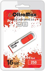USB Flash Oltramax 250 16GB (красный) [OM-16GB-250-Red]