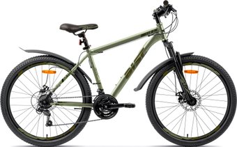 Велосипед AIST Quest Disc 26 р.20 2025 (разобранный, зеленый)