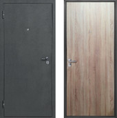 Металлическая дверь Guard Антик серебро/дуб сонома (86x205, левая)