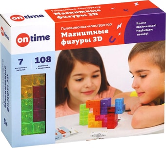 Конструктор On Time 45018 Магнитные фигуры 3D