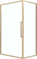 Душевой уголок Grossman Cosmo 100x70x195 120.K33.02.1070.32.00 (золото сатин/стекло прозрачное)