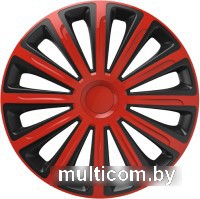 Набор колпаков на диски Versaco Trend 15" 15TRENDRB (4шт, красный/черный)