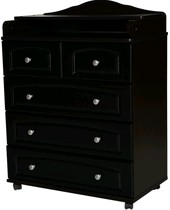 Детский комод Антел Ульяна-6 800-5 МДФ (венге)