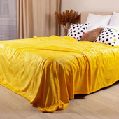 Плед Casa Conforte Aspen 200x220 6155413 (желтый)