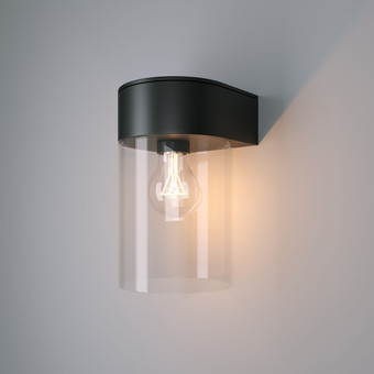 Уличный настенный светильник Elektrostandard Atrani 35085/D (черный)