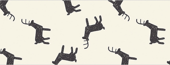 Корзина JoyArty Падение оленей gaba_9558_S