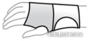 Ортез лучезапястный Польза На запястье 1112 (черный)