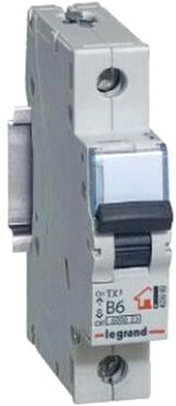 Выключатель автоматический Legrand TX3 1P C 63A 10kA 1M 403922