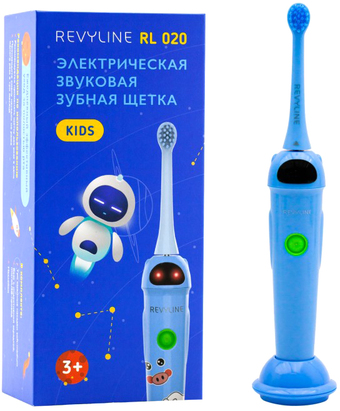 Электрическая зубная щетка Revyline RL 020 Kids (синий)