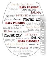 Сиденье для унитаза Bisk Yucca Foto 05014 (слова)