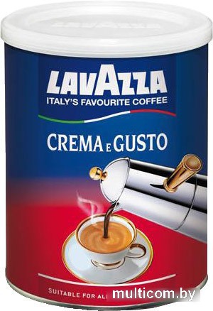 Кофе Lavazza Crema e Gusto молотый в банке 250 г