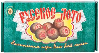 Настольная игра Объедовская фабрика Игрушки Русское лото 004-07
