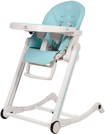 Стульчик для кормления Polini Kids Mirum 590 (бирюзовый)