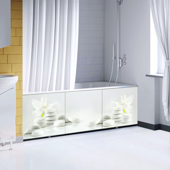 Фронтальный экран под ванну Comfort Alumin Гармония 3D 1.5