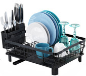 Сушилка для посуды Happy Home HH-047B (черный)