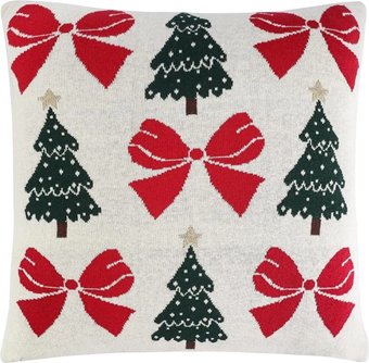 Декоративная подушка Tkano Christmas Bows New Year Essential TK25-CU0015