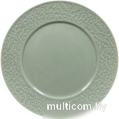Тарелка обеденная Corone Nori LQ-QK15290-GRE фк5617 (зеленый)