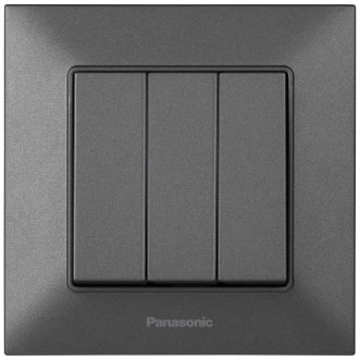 Выключатель Panasonic Arkedia Slim WNTC00152DG-BY