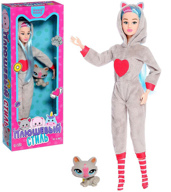 Кукла Happy Valley Плюшевый стиль. Кошечка 7805464