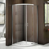 Душевой уголок Good Door Latte R 100x100 (прозрачное стекло) [Latte R-100-C-WE]