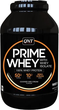 Протеин QNT Prime Whey (печенье и крем, 2кг)