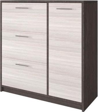 Тумба для обуви Артём-Мебель СН-100.21 (ясень анкор светлый/ясень анкор темный)