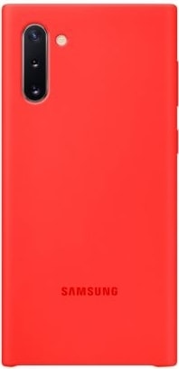 Чехол Samsung Silicone Cover для Samsung Galaxy Note 10 (красный)