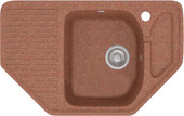 Кухонная мойка Polygran F-10 (терракот)