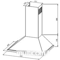 Кухонная вытяжка Zigmund & Shtain K 127.61 B