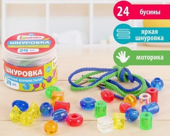 Развивающая игра Zabiaka Цветные карамельки 4610234