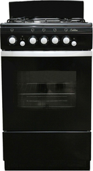 Кухонная плита De luxe 5040.36Г (Щ) (черная)