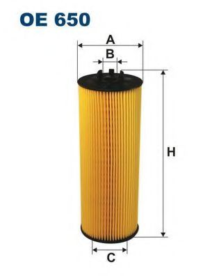 Масляный фильтр Filtron OE650