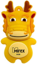 USB Flash Mirex DRAGON YELLOW 8GB (13600-KIDDRY08)