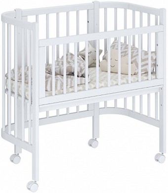 Кроватка-трансформер Polini Kids Simple 120 (белый)