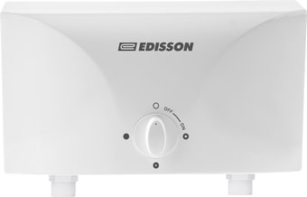 Проточный электрический водонагреватель кран+душ Edisson Viva 6500