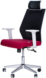 Кресло Norden Престиж A910-1-FX363-1 FX363-C (черный/вишневый)