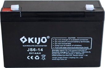 Аккумулятор для ИБП Kijo JS6-14 (6В/14 А·ч)