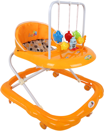 Ходунки Alis Buggy C 6 силиконовых колес (оранжевый)