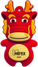 USB Flash Mirex DRAGON RED 8GB (13600-KIDDAR08)