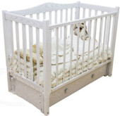 Детская кроватка Красная звезда Лука С561 (белый)